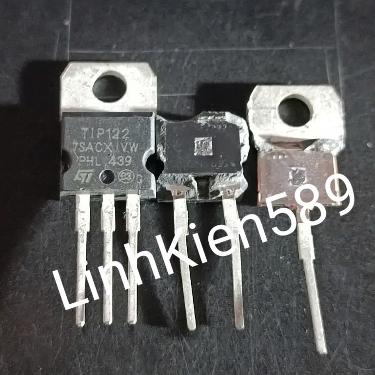 Transistor hoàn toàn mới TIP122 TIP12 Transistor 6A/100V NPN ghép nối Transistor Darlington