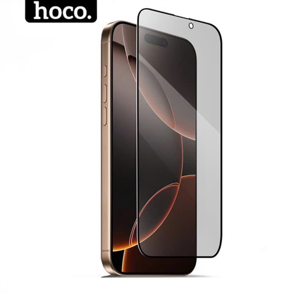 Cường lực iphone chính hãng hoco full màn kính chịu lực tốt chống xước dùng cho ip x xsmax 11 12 13 14 15 16 17 18