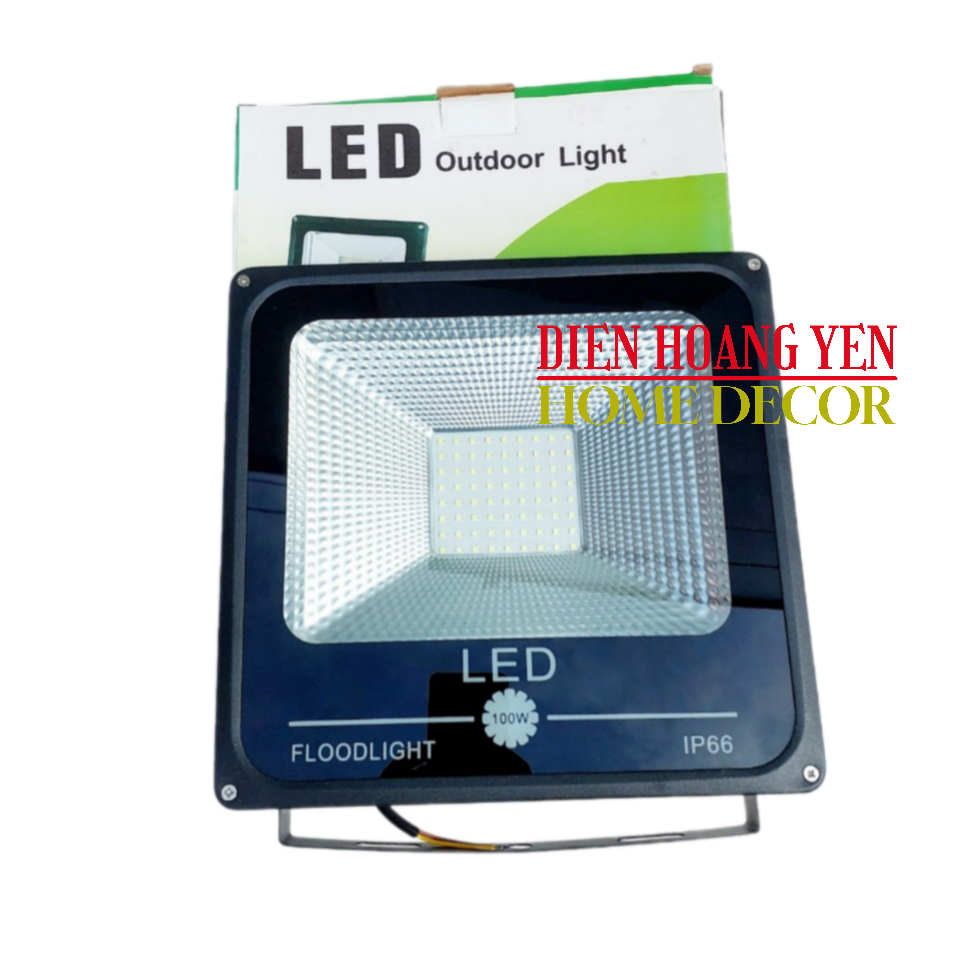 Đèn led pha 100W Ip66, đèn pha led, BẢO HÀNH 1 NĂM( ÁNH SÁNG TRẮNG & VÀNG)