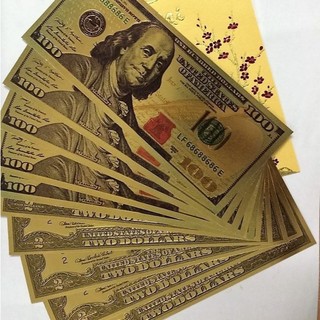 [TẾT 2025] Tiền 2USD Vàng