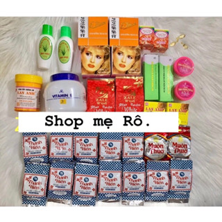 combo kem trắng da toàn thân siêu trắng nhanh 3 ( trộn kem )