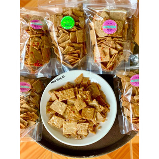  Gói 200gr Bánh tráng sấy mắm đục NHÀ HOẠ SĨ  mắm nêm  sấy tép giòn Bình Định 