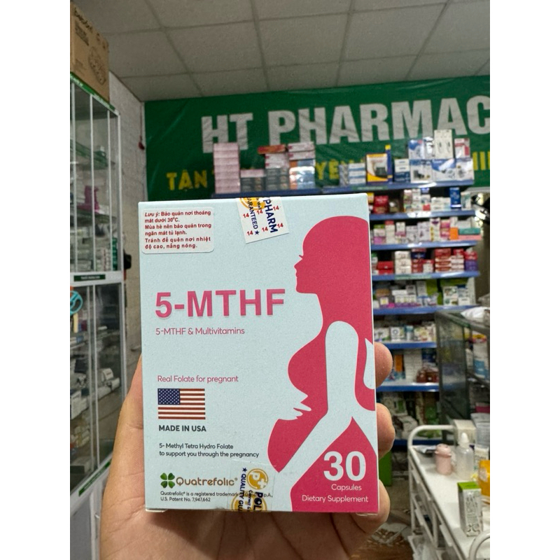 5 MTHF  30viên ( folate ) - Nhập khẩu