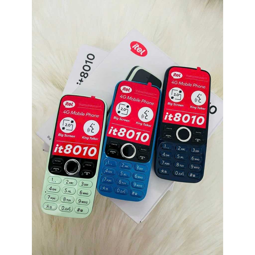 Điện thoại bàn phím itel 8010 4G 2sim. pin trâu bò.Màn 2.0. BẢO HÀNH 12 THÁNG. 1 ĐỔI 1 TRONG 3 THÁNG
