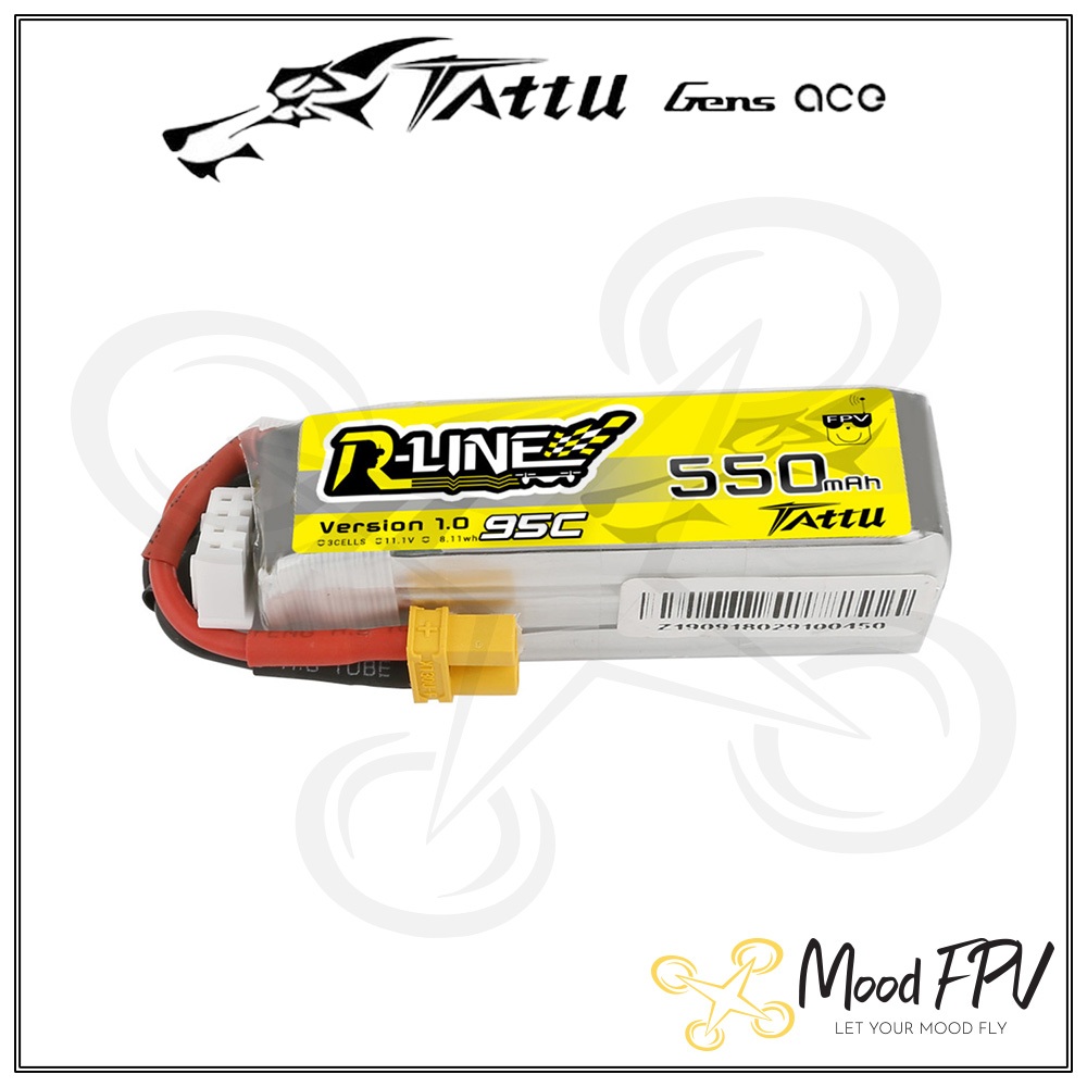 Tattu Rline 550mah 3S 95C XT30 Chính Hãng