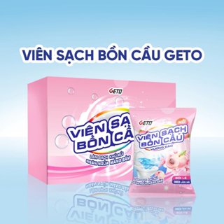 Hộp 24 Viên Thả Bồn Cầu 3 In 1 Diệt Khuân Làm Thơm Bồn Cầu Toilet Geto Aikomi