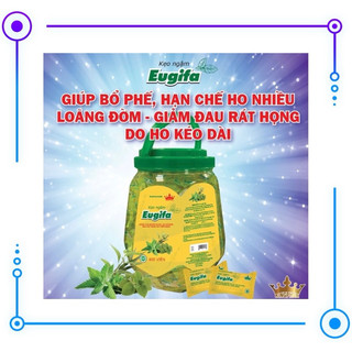 Kẹo ngậm ho Eugifa ( hũ 400 viên)