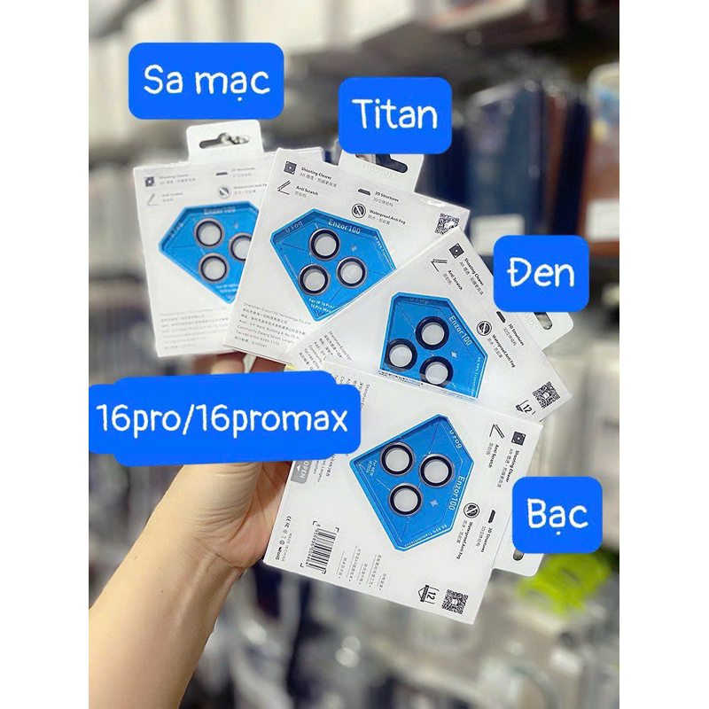Lén Dán Camera KUZOOM màu trơn từng mắt ip17/ ip17 pro/ ip17 Air/ ip17 pro max