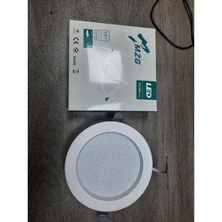 Đèn Led âm trần 7w  phi 90 viền vàng- viền bạc ánh sáng đẹp