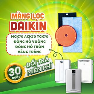 Màng lọc không khí Daikin MCK70, TCK70, ACK70. Màng Hepa & Carbon cho máy Daikin nội địa nhật