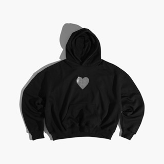 HEART BOXY HOODIE ( ÁO HOODIE TRICH CLUB)