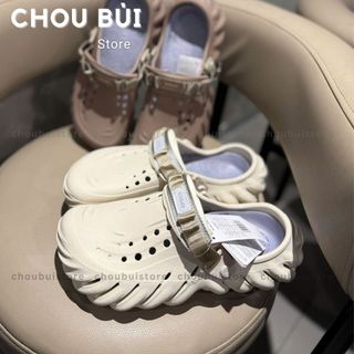 Dép echo crocs 2025, Sục Crocs nam nữ có quai, Sục Crocs Echo - Chou Bùi Store