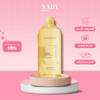Tẩy trang hoa cúc Lucenbase 500ml dịu nhẹ, sạch sâu cho da nhạy cảm
