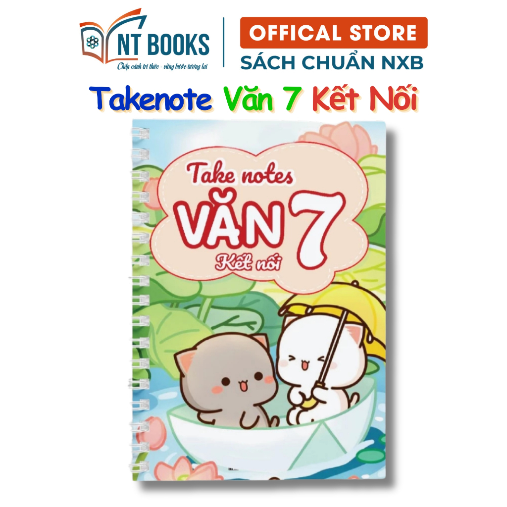 Sổ Giấy Lò Xo Take Note Ngữ Văn 7 - Kết Nối khổ A5 (Phiên Bản Mới Nhất) - TV