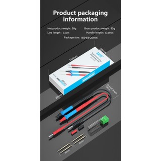 Que đo đồng hồ vạn năng MAANT P22A, kèm bộ đầu thay thế