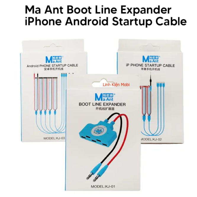Bộ dây cấp nguồn MaAnt 2in1 Android IP 6G-16PM KJ-1/ KJ-2/ KJ-3 || siêu bền