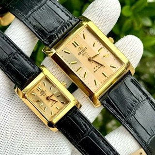 Đồng hồ cặp O.R trẻ trung đơn giản. Kính sapphire. Máy pin Nhật bền bỉ. Chống nước tốt