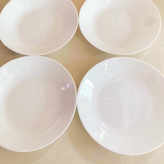 Combo 2 dĩa sứ paste 22cm lòng sâu - đĩa sứ đẹp