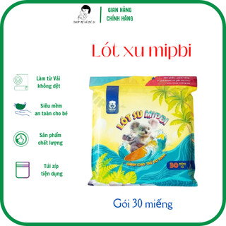 Miếng Lót Su Sơ Sinh MIPBI - An Toàn Tiện Lợi Siêu Tiết Kiệm Cho Mẹ Và Bé