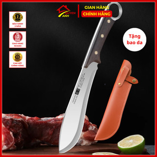  Dao Chặt Xương Gà Dừa Cây Dao Thái Thịt Siêu Sắc Dao Thép Nhật Siêu Cứng Không Gỉ 34cm 