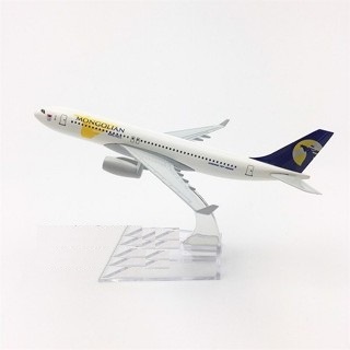 Mô hình máy bay tĩnh B737 Mongolian 16cm