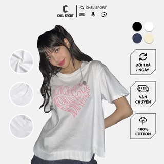 Áo thun Lisa Blackpink Heart 100% cotton cao cấp