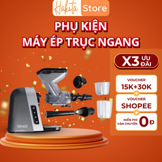 PHỤ KIỆN CHÍNH HÃNG - Máy Ép Chậm Trục Ngang Venko VS30, Ép Trái Cây Giữ 95% Lượng Nước, Máy Ép Hoa Quả