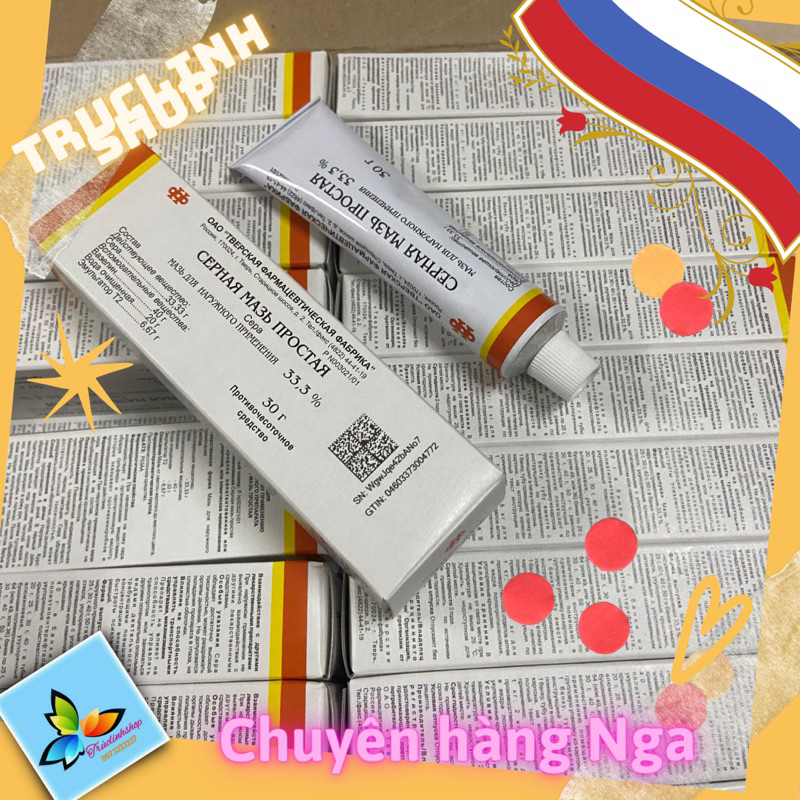 Kem mụn Lưu Huỳnh cephar 30gr giảm mụn