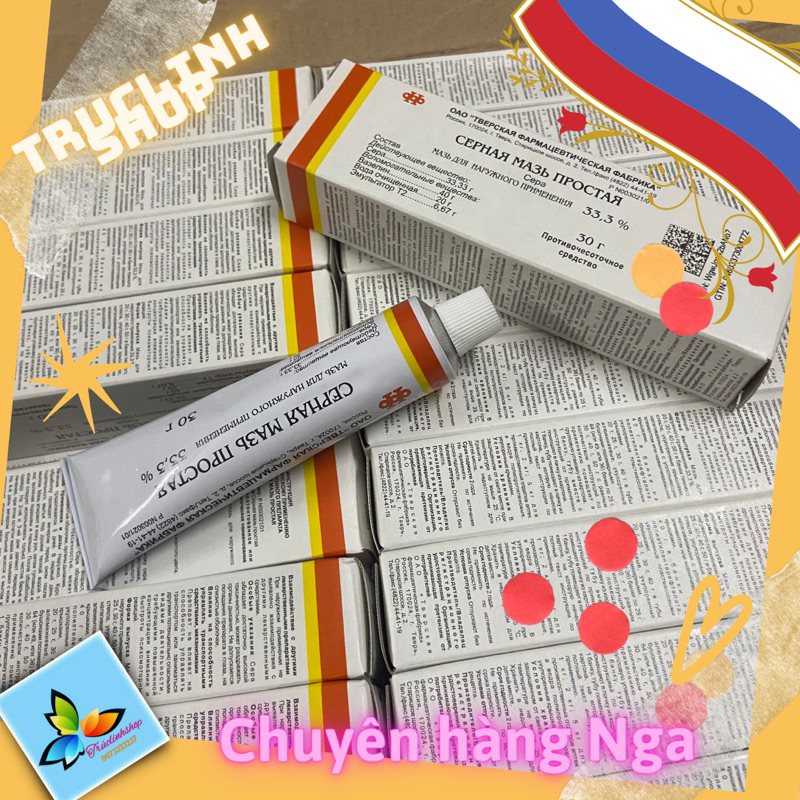 Kem mụn Lưu Huỳnh cephar 30gr giảm mụn