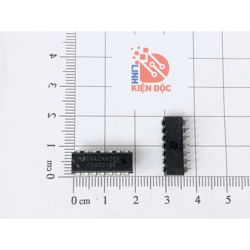 [Combo 10 chiếc] CD4001BE,CD4001 Dip 14 IC
