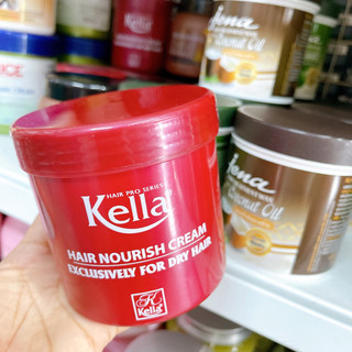 Kem hấp xả tóc kella đỏ 500g