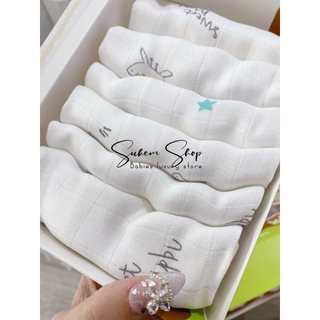 Khăn sữa Mipbi 3 lớp sợi tre