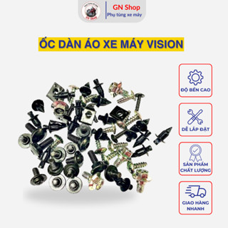 [HỎA TỐC] Bộ ốc lắp vỏ nhựa xe Vision, ốc gắn dàn áo xe máy - GN Shop