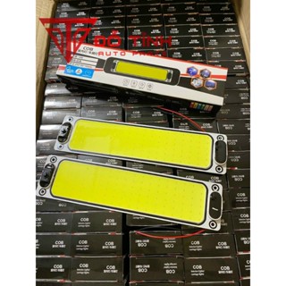  Combo 10 Đèn trần cabin. Đèn thùng xe cob siêu dáng chống nước. 