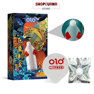 Bao Cao Su Olo Cá Chép, Bcs Gai Đặc Biệt + Bi Silicon,Siêu Mỏng 0.03mm Cho Cảm Giác Chân Thực