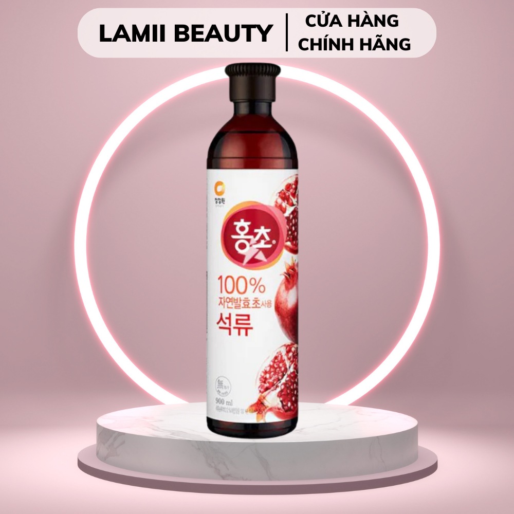 Giấm lựu Daesang Hàn Quốc 900ml/ Bột collagen lựu Hàn - LAMII BEAUTY