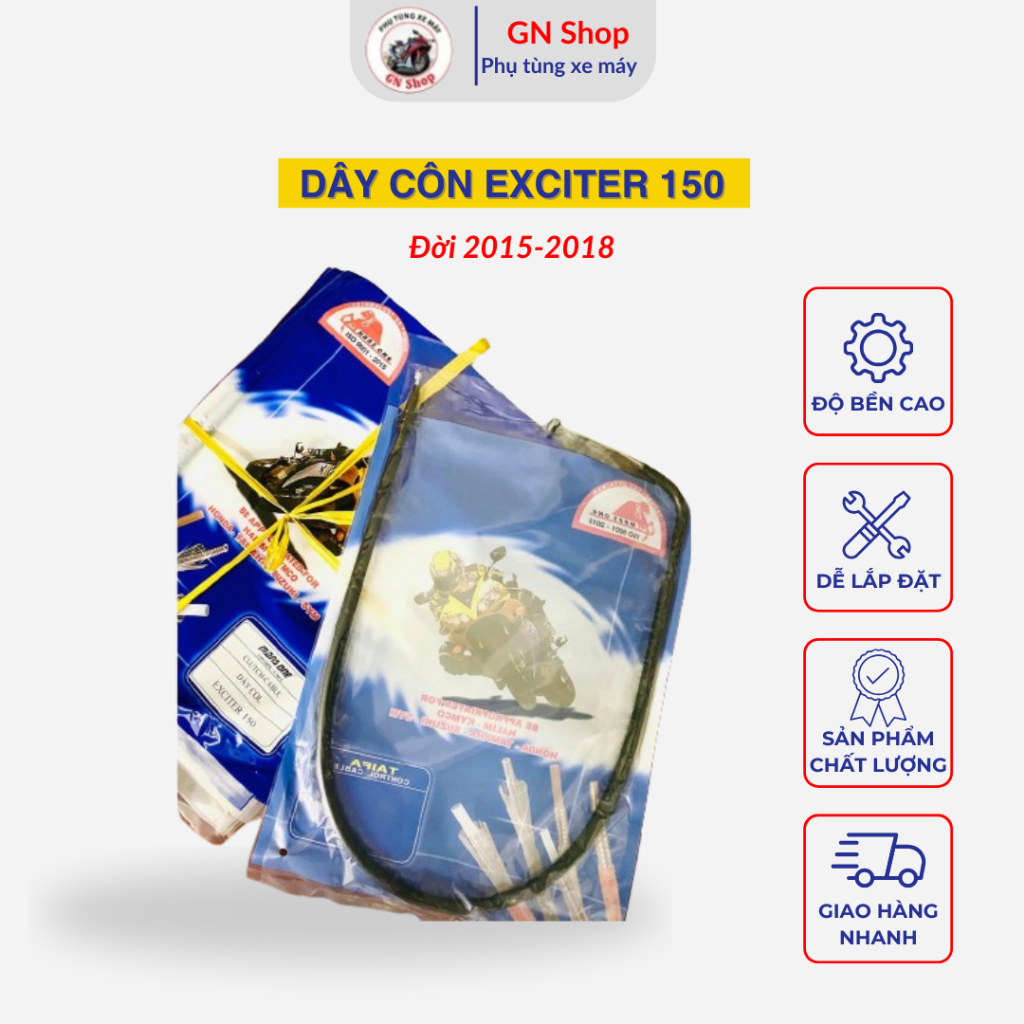 [HỎA TỐC] Dây côn Exciter 150 (Đời 2015-2018) của Mars One - GN Shop