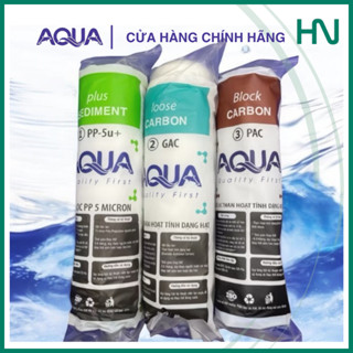 Lõi lọc nước AQUA chính hãng - Bộ lõi lọc thô 1 2 3