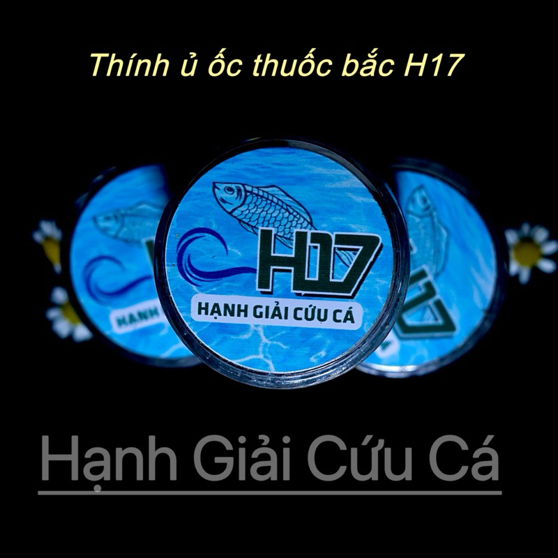 Thính Ủ Ốc H17. kết hợp 13 vị thuốc bắc tạo ra H17 với mùi thơm dịu,nhẹ, phù hợp săn trắm đen