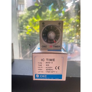 Rơle thời gian CKC AH3-3 ( Bao đế)