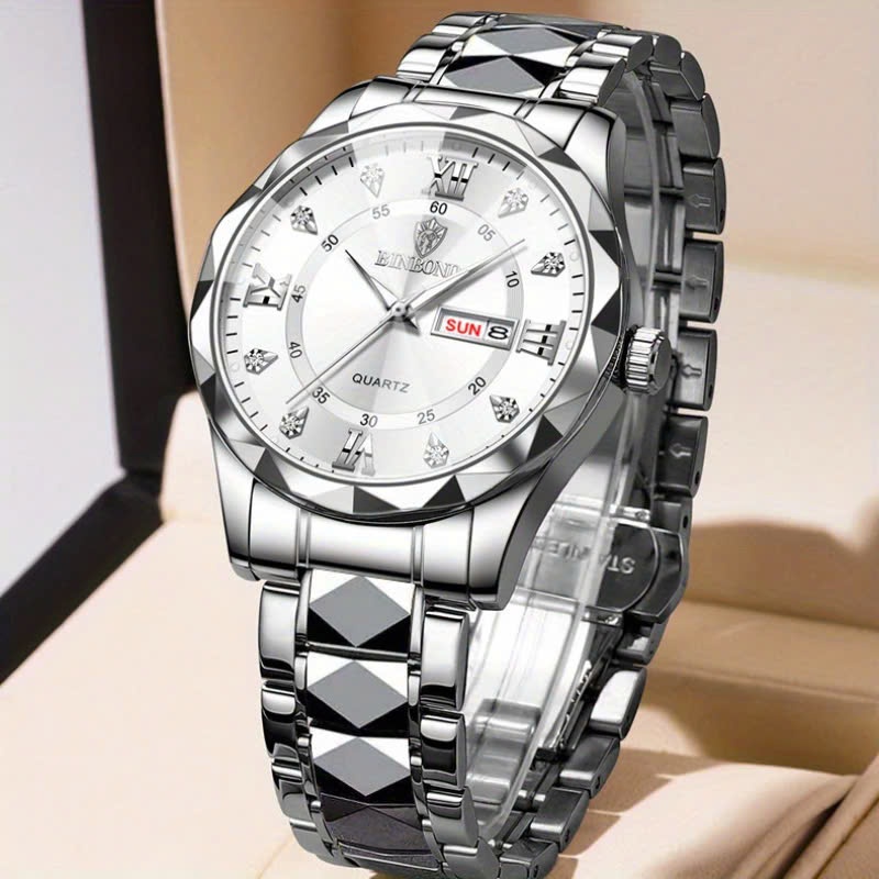 Đồng Hồ Nam GA0184  Chính Hãng Thép Không Gỉ Dạ Quang Sang Trọng GAGAY DH-HC0184-FDE | BigBuy360 - bigbuy360.vn