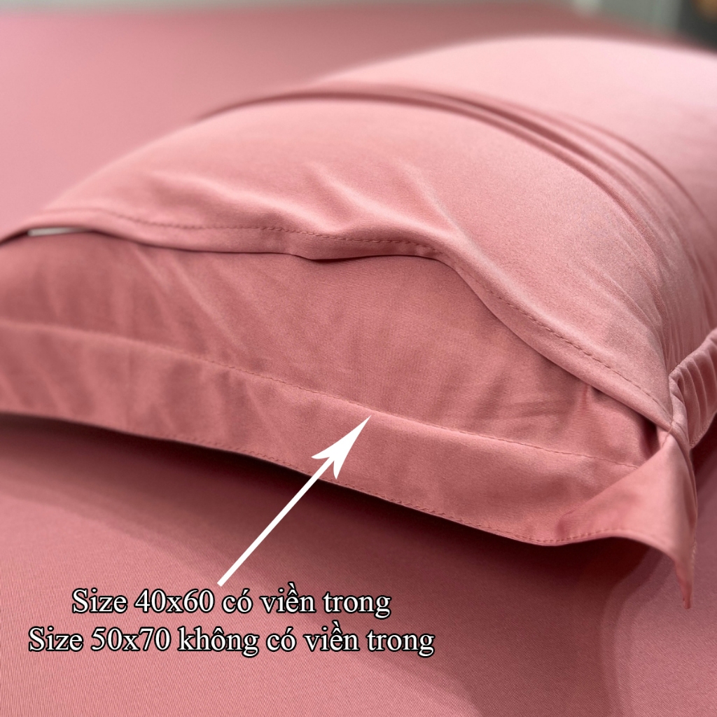 Vỏ gối nằm 40x60 và 50x70 REE Bedding, vỏ gối ôm 35x100 thun lạnh hàn quốc co dãn mềm mịn ngủ ngon | BigBuy360 - bigbuy360.vn