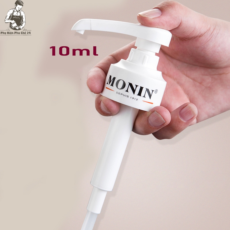 Vòi Bơm Siro MONIN 10ml Đa Năng Pha Chế ( dành cho chai thủy tinh MONIN )