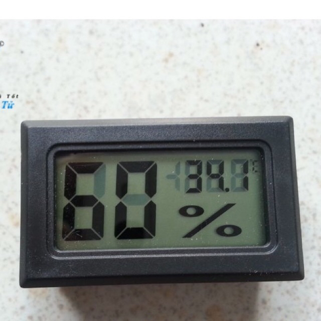 Đồng hồ đo nhiệt độ và độ ẩm (đã có pin)
