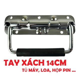 Tay nắm gập, Tay xách cho thùng, hộp pin Lithium, tủ máy thiết bị âm thanh loại tốt. 14cm