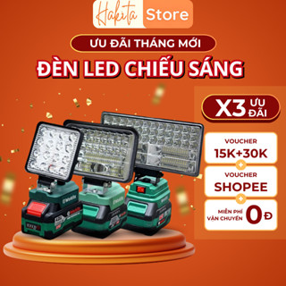 [ HÀNG CHÍNH HÃNG ] Đèn Led Tích Điện Đèn Led WORKFIX Công Suất Cao 16 - 48 - 84 bóng 70W, dùng liên tục 10 tiếng