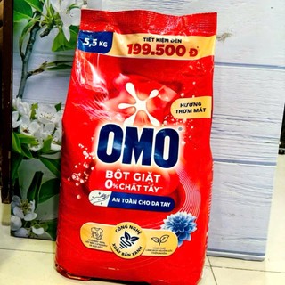 BỘT GIẶT tay OMO 5.5kg (Mới)