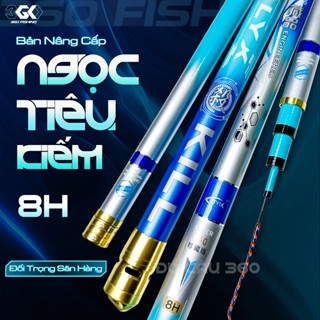 Cần Câu Tay Ngọc Tiêu Kiếm 8H Đối Trọng Săn Hàng Cần Câu Đài Câu Đơn Carbon Cần Câu Cá Cao Cấp