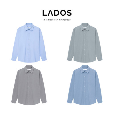 Áo Sơ Mi Nam Kiểu Hàn Quốc LADOS-38160 Chất Liệu Từ Sợi Tre Cao Cấp, Lịch Lãm, Trẻ Trung Dễ Phối Đồ