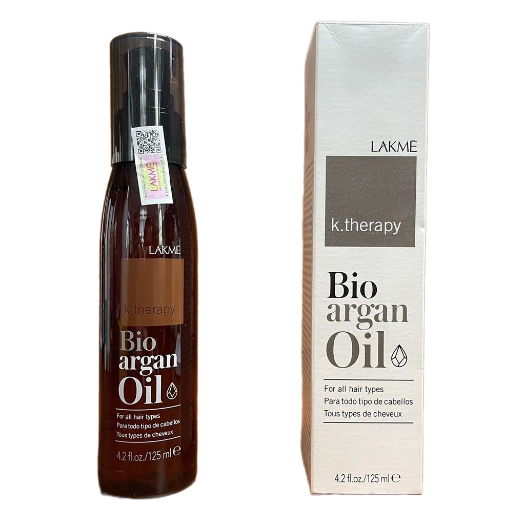 Tinh dầu dưỡng tóc K.Therapy Lakme Bio-Argan Oil 125ml